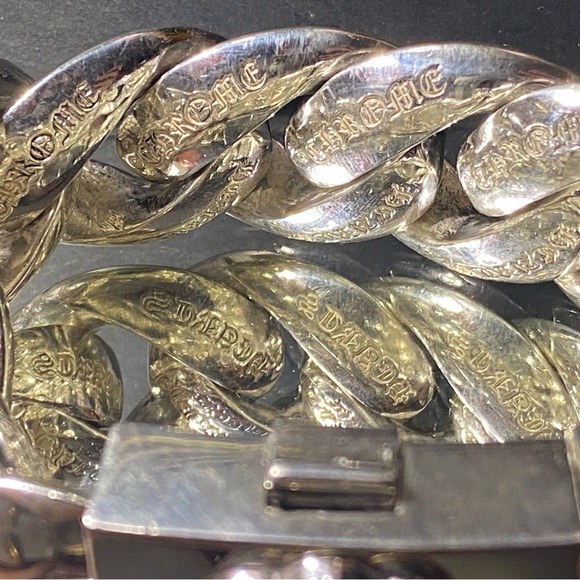 Chrome Hearts Silver XL Bracelet - Picture 4 of 14